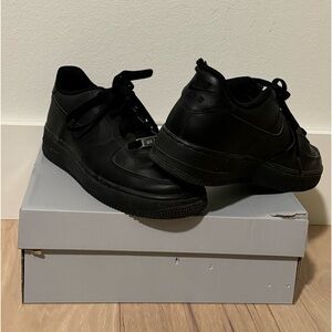 Black Nike Air Force 1’s